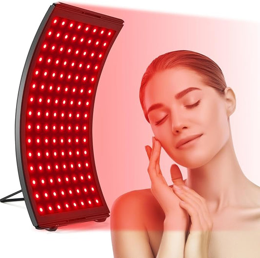 Red Light Therapy for Face,Infrared Red Light Therapy Lamp for Body,Red Light Panel for Back Device Skin Care at Home Muscles,Joints