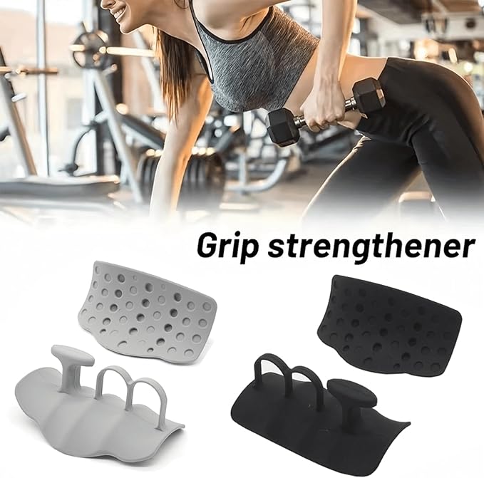 2025 Upgrade Rypt Grip for Weight Lifting Fingerless Workout Gloves for Men Women, Gryp Weight Grip with Anti-Slip and Sweat-Proof for Gym Grips Training and Exercise - (2 PCS, Black)