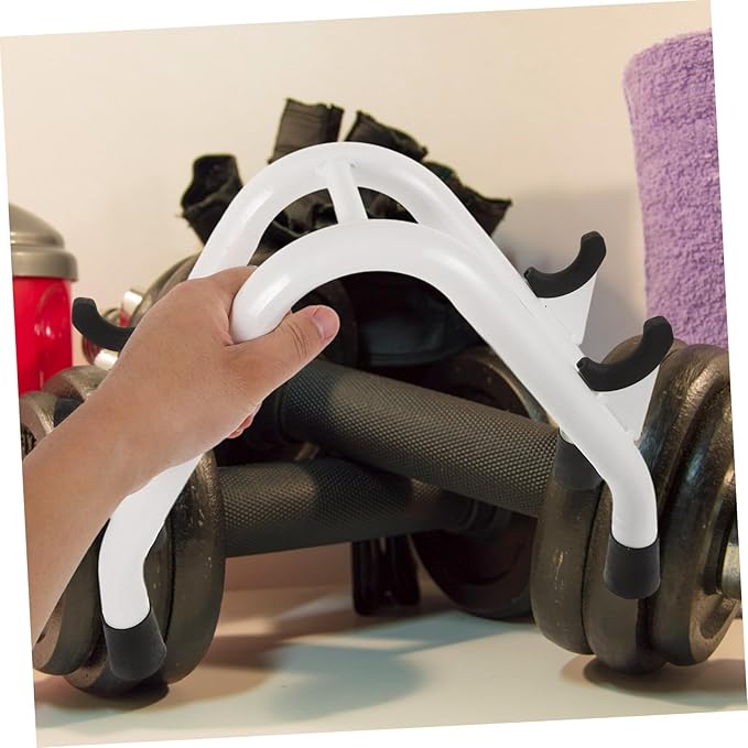 Happyyami Home Gym Dumbbell Rack Iron Stand Workout Rack for Dumbbells Storage Stand at Home Gym Accessories
