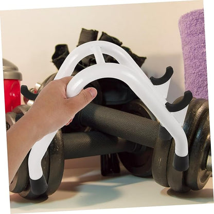 Happyyami Home Gym Dumbbell Rack Iron Stand Workout Rack for Dumbbells Storage Stand at Home Gym Accessories