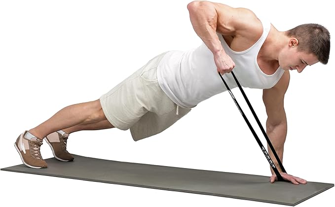 Resistance Bands, Set of 5 Bands – 5 Different Resistance Levels, Exercise Guide, eBook, Carry Bag – 5X Booty Loop Band for Butt and Legs Women - Fitness Stretch Band for Workout Men