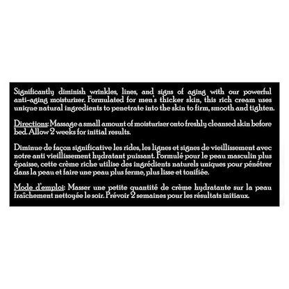 Brickell Men's Revitalizing Anti-Aging Cream For Men, Face Moisturizer For Face To Reduce Fine Lines and Wrinkles, Natural and Organic Anti Wrinkle Night Face Cream, 2 Ounce, Scented