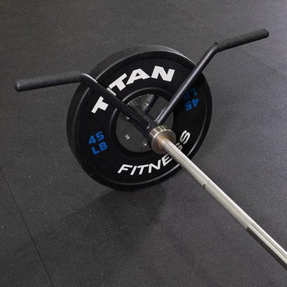 Titan Fitness Straight Landmine Handles with Rubber Grip