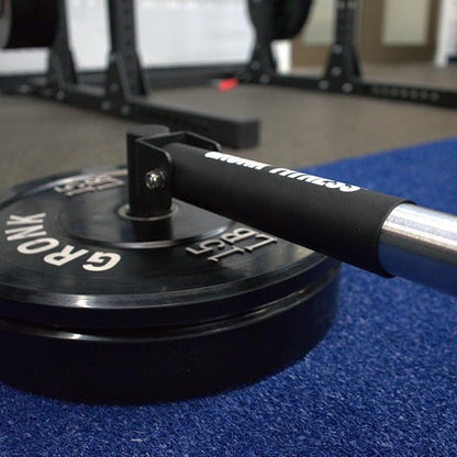 Gronk Fitness Landmine Handle Attachment for Barbell | Heavy-Duty 360° Swivel T Bar Row Stand | V Bar Compatible, Fits Olympic & Standard Bars | Home Gym Landmine for Full-Body, Deadlift & Leg Press Workouts
