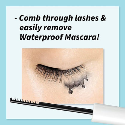 HEROINE MAKE by KISSME Brown Mascara Waterproof by Tubing Fiber for Long & Curl Eye Makeup, Volume and Length by Natural Lash Look + Gentle Mascara Remover Oil Free from Japan, 2 Set