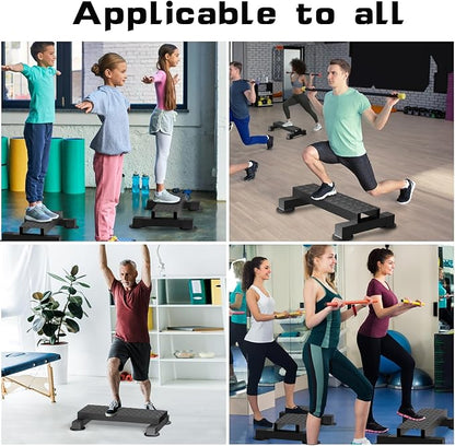 Steel Calf Raise Bar with Modular Design, Standing Calf Raise Machine for Home Gym, Ideal for Calf Stretching, Squat, Foot Stretch, High Capacity Anti-Slip Solid Calf Block