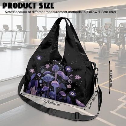 Yoga Mat Bag for Women Men Large Carryall Tote with Adjustable Shoulder Strap for Gym Yoga Travel Pilates Office