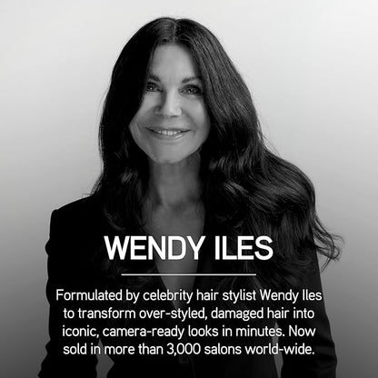 ILES FORMULA Weightless Styling Cream & Finishing Serum with Heat Protection, Non-Greasy Hair Repair Treatment for Damaged Hair, Anti-Frizz Blow Dry Product with Silk Extract & Macroloba Seed (500mL)