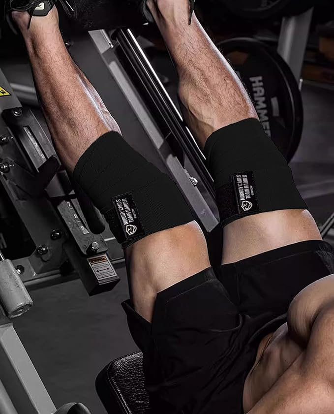 TAVIEW Elbow Wraps for Weightlifting (1 Pair), 47" Elastic Elbow Support & Compression Powerlifting, Fitness, Cross Training & Gym Workout - Elbow Straps for Weight Lifting