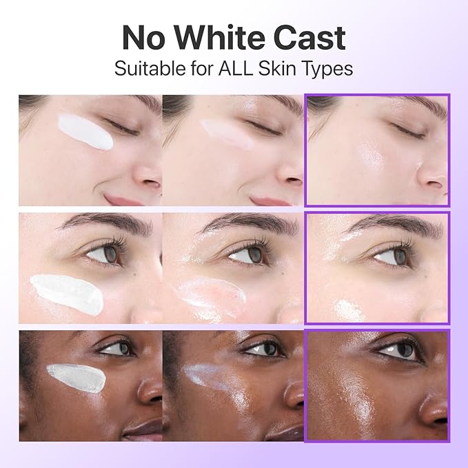 numbuzin No.9 Sunscreen | Super Defense Glow Sunscreen | Broad Spectrum SPF 50 | For All Skin Types & Skin Tones | Glowing, Dewy Finish, Water-Resistant | No White Cast, Korean Skincare | 1.69 fl. oz.