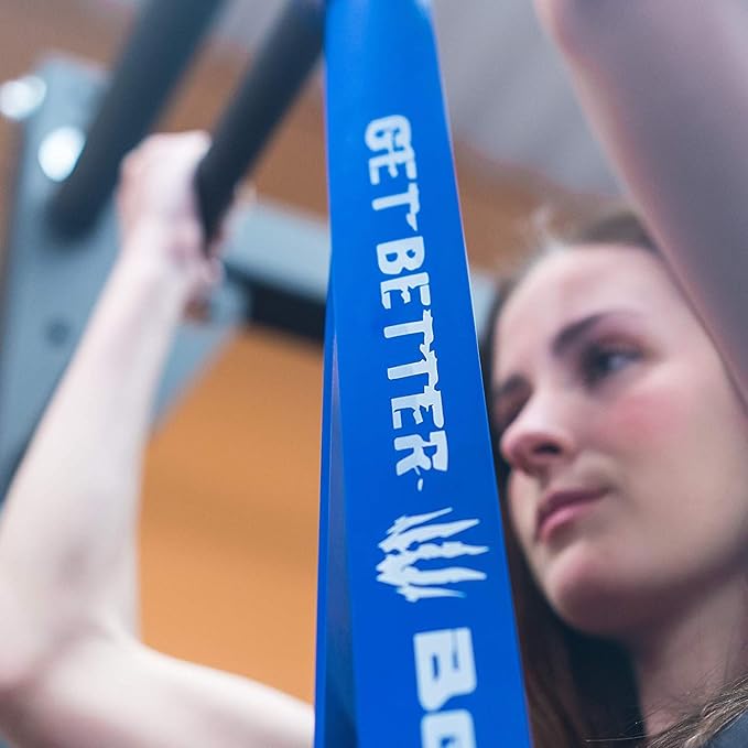 Bear KompleX Workout Looped Resistance Bands for at-Home Workouts, Durable for Pullups, Stretch Assist, Mobility, and Strength Training, Buy a Single Band or Variety Set