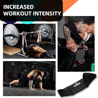 MANUEKLEAR Bench Press Band, Sling Bench Press Band for Men and Women Power Weight Lifting Fitness - Push Up Exercise Assistance Bench Block Increase Strength Gym Workout Equipment