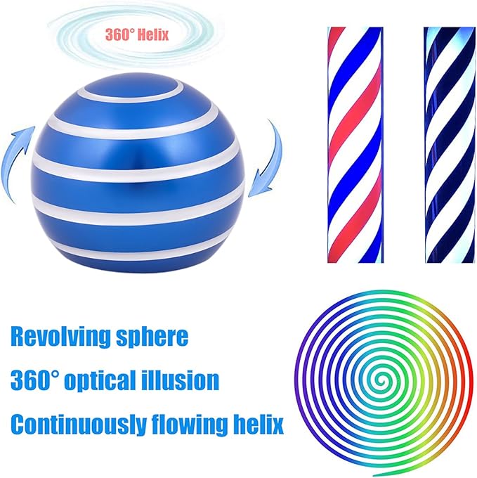 Desk-Fidget-Toys for Kinetic-Toy: Cool-Gadgets Cool-Stuff for Kid Children Teen Adult, Spinning 180 Seconds, Stress Relief Toy for Optical-Illusion Gift for Office School Home Women Men Christmas
