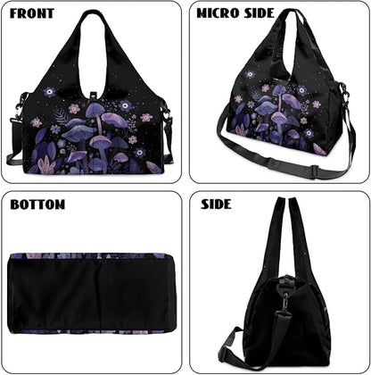 Yoga Mat Bag for Women Men Large Carryall Tote with Adjustable Shoulder Strap for Gym Yoga Travel Pilates Office