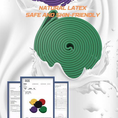 Resistance Bands for Men and Women - Exercise Set for Fitness Training, Body Stretching, Physical Therapy, Muscle Building, Strength Training