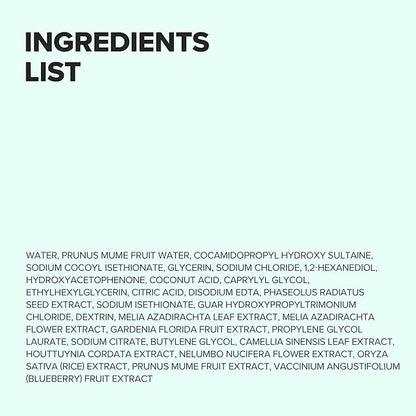 Beauty of Joseon Green Plum Refreshing Cleanser Gel Type Deep Pore Cleansing, Acne Face Wash, Blackhead Remover for All Skin Types, Korean Skincare 200ml, 6.76 fl.oz