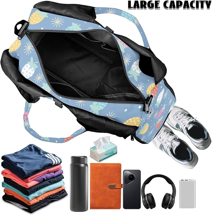 Yoga Mat Bag for Women Men Large Carryall Tote with Adjustable Shoulder Strap for Gym Yoga Travel Pilates Office