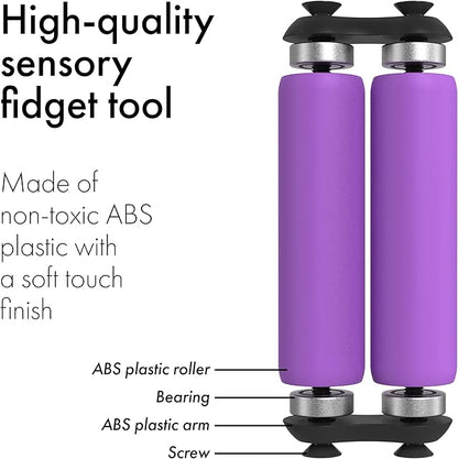 ONO Roller - Handheld Fidget Toy for Adults | Help Relieve Stress, Anxiety, Tension | Promotes Focus, Clarity | Compact, Portable Design