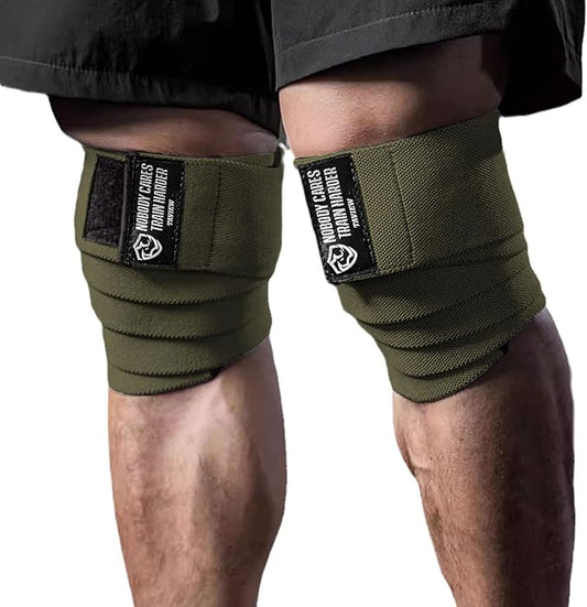 TAVIEW Elbow Wraps for Weightlifting (1 Pair), 47" Elastic Elbow Support & Compression Powerlifting, Fitness, Cross Training & Gym Workout - Elbow Straps for Weight Lifting