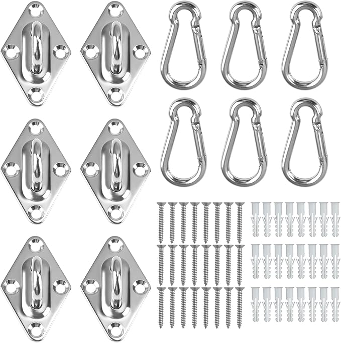 Wall Mount for Resistance Bands, Workout Anchors Wall Resistance with Hook for Fitness Bands, Space Saving Workout Equipment for Home Gym Weight Straps Suspension Training Exercise