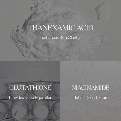VT COSMETICS TX Toning Daily Mask 30 Sheets, Tranexamic Acid, Niacinamide, Glutathione for Acne Scars, Dark Spots, Sun Spots, Hydrating & Glowing Facial Mask, Fragrance-Free, Korean Face Mask