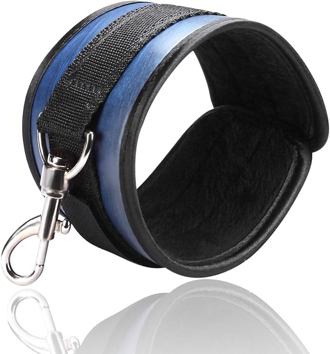 Soft Adjustable Straps Set PU Leather Kit for Hand-Wrist-Ankle Home Gym Sports