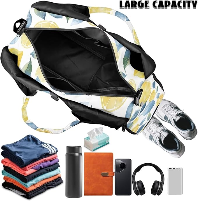 Yoga Mat Bag for Women Men Large Carryall Tote with Adjustable Shoulder Strap for Gym Yoga Travel Pilates Office