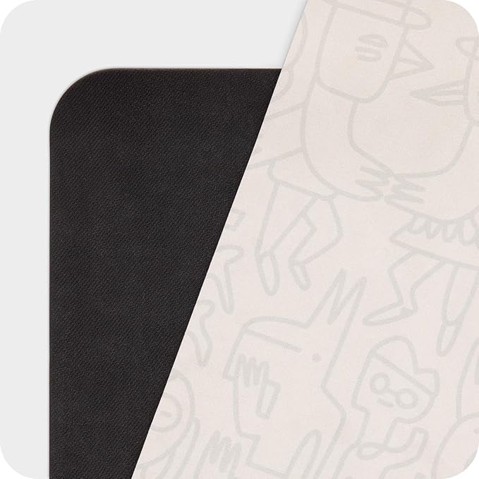 4mm Cushioned Exercise Mat for Yoga & Pilates - Anti Slip, Polyurethane with Suede Top & Carrying Strap