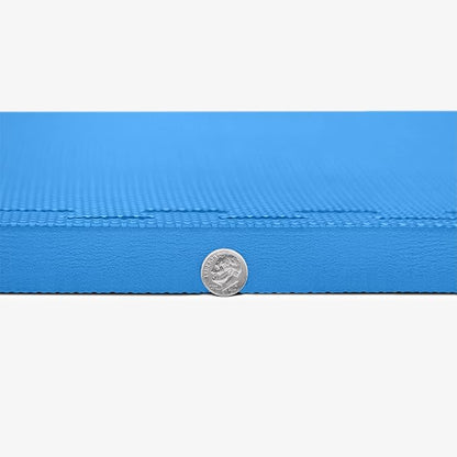 IncStores Fitness Foam Flooring Tiles | Low-Profile Interlocking Foam Tiles for Lightweight Floor Protection in Your Home Gym, Playroom, and More