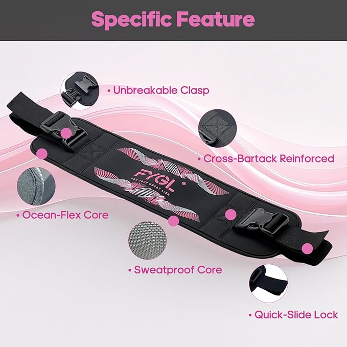 Hip-Thrust-Belt, Foldable Design, Slip-Resistant Padding, Supports 300 lbs, Ideal for Glutes Training with Dumbbells, Kettlebells & Plates, Great for Gym & Home Hip Thrust Workouts