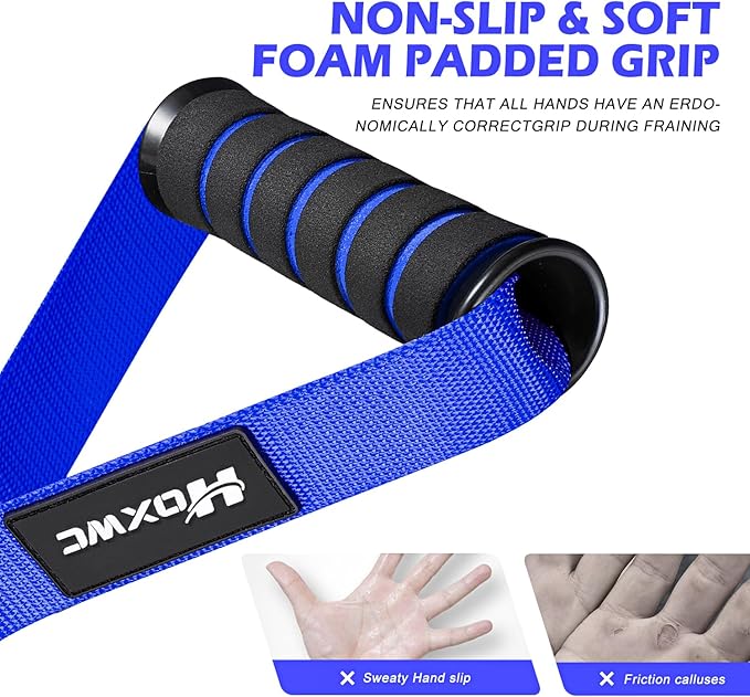 Cable Handles Gym Equipment, Heavy Duty Resistance Band Handles, Replacement Exercise Handles for Cable Machine, Pulley System, Strength Trainer, Pull Down Workout, Home Gym Cable Attachments