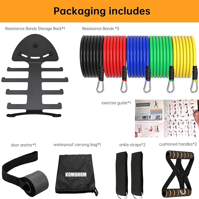 Resistance Band Storage Rack， Resistance Band Hanger Gym Organization for Home Gym Resistance Band Holder，Workout Band Rack ﻿
