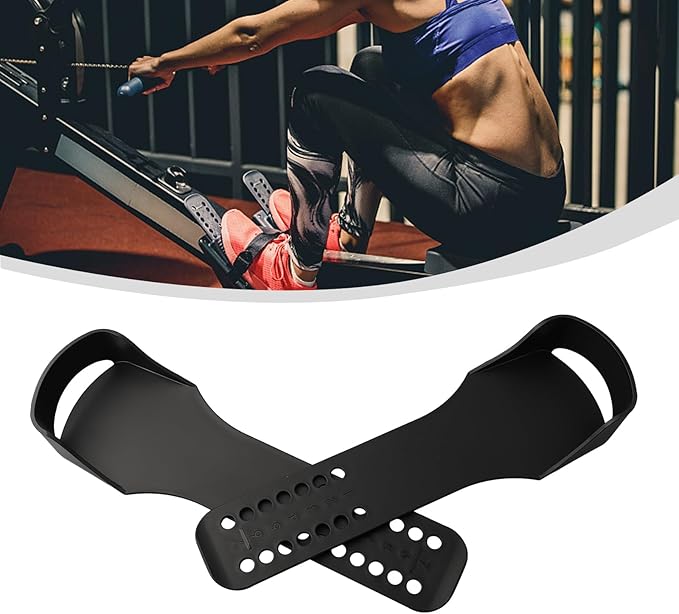 Rowing Machine Pedals Foot Pedals for Gym Home Workout Accessories, Practical Rowing Machine Parts