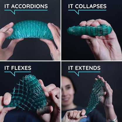 Morf Fidget Worm Toy - Flexible 3D Sensory Toy for Kids, Teens, and Adults – Stretchy, Quiet, Stress and Anxiety Relief, Focus - for Tactile Play, School, Work Gifts, Great for Classroom and Office