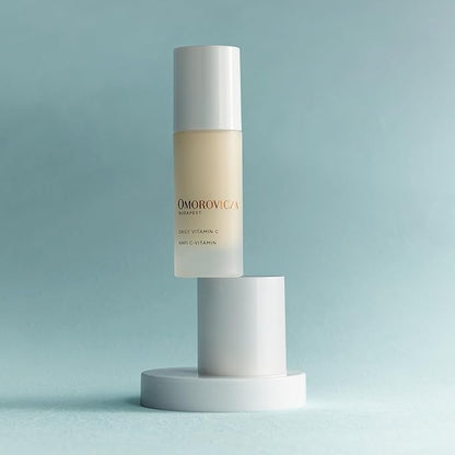 Omorovicza Daily Vitamin C Serum (1.0 oz), Skin Brightening Serum, Niacinamide & Hyaluronic Acid, Lightweight Oil-Free Antioxidant Vitamin C Skincare for Radiance, Elasticity & Hydration
