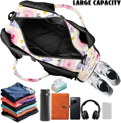 Yoga Mat Bag for Women Men Large Carryall Tote with Adjustable Shoulder Strap for Gym Yoga Travel Pilates Office