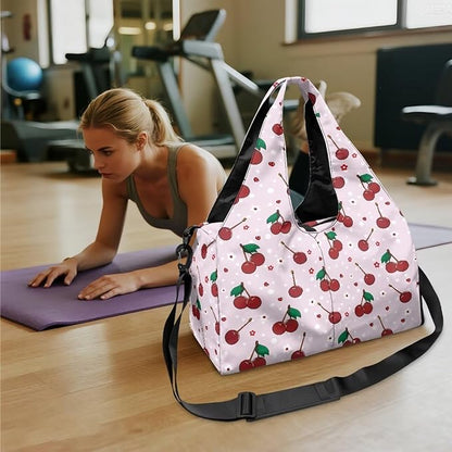 Yoga Mat Bag for Women Men Large Carryall Tote with Adjustable Shoulder Strap for Gym Yoga Travel Pilates Office