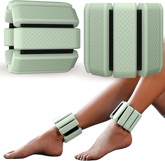 Polyfit Wrist & Ankle Weights - 1 Pair - Wearable Ankle Weights for Women and Men - Wearable Bracelet for Exercise, Yoga, Walking, Running, Dance, Barre, Pilates, Cardio, Aerobics