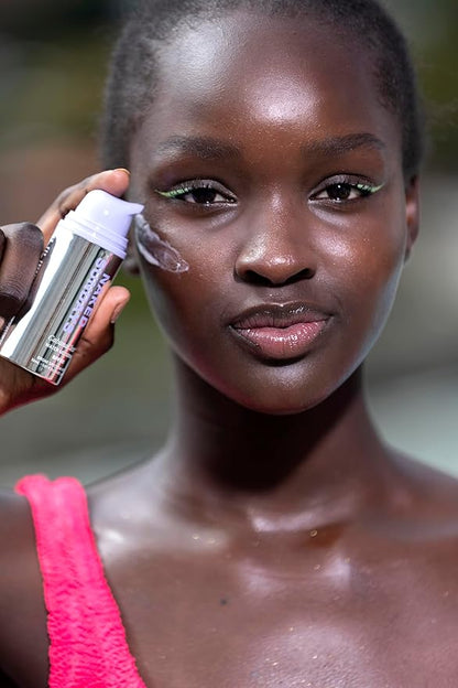 Naked Sundays CabanaClear SPF 50 Water Gel Serum - Invisible, Lightweight, & Hydrating Facial Sunscreen with Hyaluronic Acid, Broad Spectrum, Oil-Free, Silicone Free, Fragrance-Free for All Skin Types