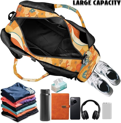 Yoga Mat Bag for Women Men Large Carryall Tote with Adjustable Shoulder Strap for Gym Yoga Travel Pilates Office