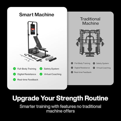 Speediance Home Gym, Smart AI-Powered Multi-Functional Smith Machine for Full Body Strength Training, All-in-one Gym Equipment, Digital Weight System, Workout Station, Squat Rack, Gym Monster 2