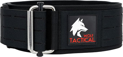 WOLF TACTICAL Weight Lifting Belt – Weight Belt for Men, Weightlifting Belt for Powerlifting, Deadlift, Squats, Workout Belt Gym Belts for Men