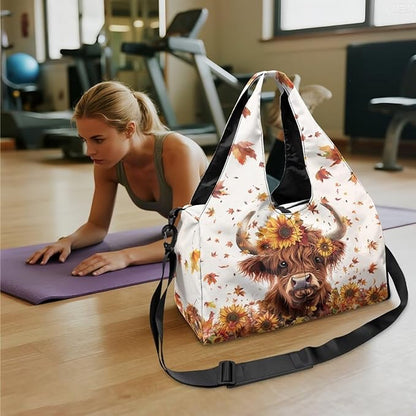 Yoga Mat Bag for Women Men Large Carryall Tote with Adjustable Shoulder Strap for Gym Yoga Travel Pilates Office