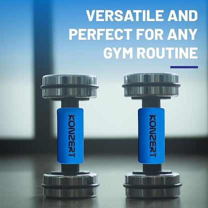 Grip Strength Trainer - Dumbbell & Bar Grips for Lifting, Forearm Training, Pull Up Handles, Weightlifting Workout Equipment, Thick Rubber Grips, Barbell Attachments, Gym Workout Gripper