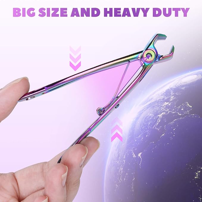 Toenail Clippers for Thick Toenails for Seniors – Vepkuso Ultra Sharp Nail Clippers for Women Large German Fingernail Clippers Cutter Set for Tough Nails, Men, Adult