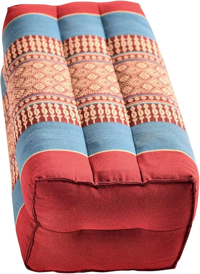Yoga & Meditation Cushion - Organic Water-Resistant Kapok Filling, Meditation Cushion, Soft Yoga Prop
