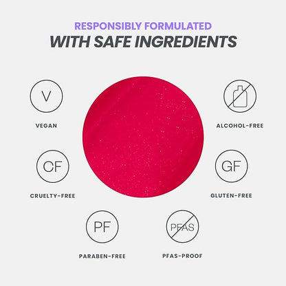 Wonderskin Wonder Blading All Day Lip Stain Peel Off Masque and Reveal Kit - Long Lasting, Waterproof Pink Lip Tint, Transfer Proof Natural Makeup Stain Kit (First Kiss)
