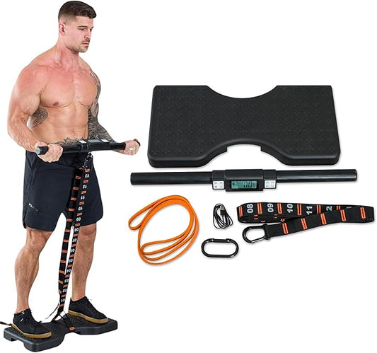 Dragon Door - Isomax Training Equipment, Barbell With Digital Force Generation Meter, Handgrip for At Home Workouts, Isometric Exercise Equipment and All-in-One Workout Machine