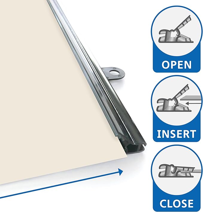 Palace Learning 4 Pack - Dumbbell + Barbell + Bodyweight + Kettlebell Workouts - Set of 4 Laminated Charts (18' x 24', Plastic Frame)