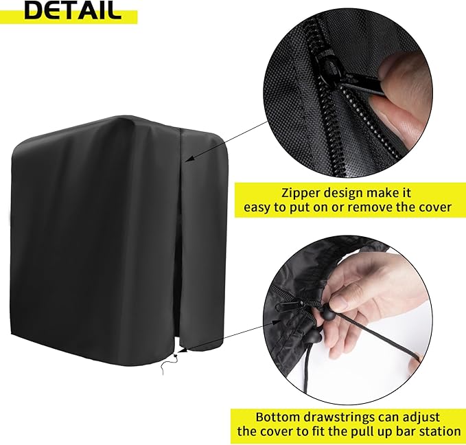 Protective Cover for Home Gym Set, Waterproof& Dustproof Cover for Gym Station/Home Excersize Equipment Set-Indoor or Outdoor